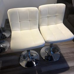 2 luxury Bar Stools $50 (set)