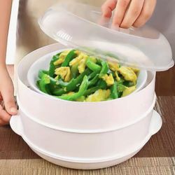 Multi-Tier Microwave Steamer