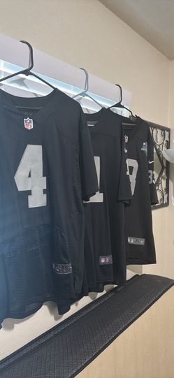 Las Vegas Raiders jersey lot of 3