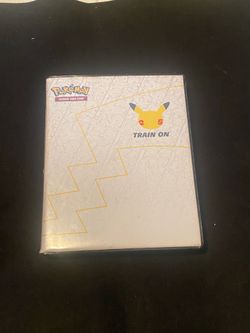 Jumbo Pokémon cards with binder