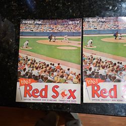 Official Program 1967 Red Sox 