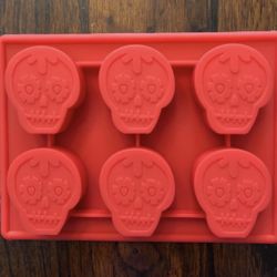 Sugar Skull dia de Los muertos Candy Chocolate Silicone mold