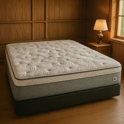 King Size Mattress 14” Inches Thick Pillow Top. Quality and Comfort,  Available All Sizes. New From Factory. Same Day Delivery