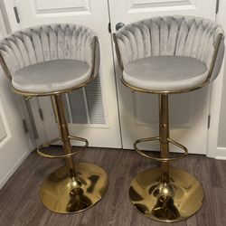 Set Of Two Barstools 
