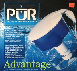PUR Water filtration system. NIB