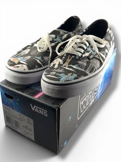 NEW Never Worn Star Wars Darkside / Planet Vans Men’s 9.0 Women’s 10.5