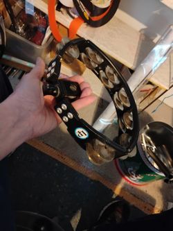 Mountable LP Tambourine For Drum Set
