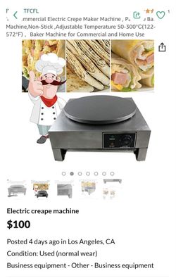 Electric Creape Machine