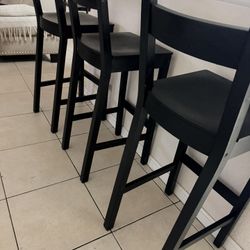 3 IKEA Barstools 