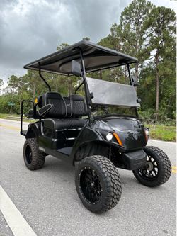 Yamaha Quietech ptv gas golf cart