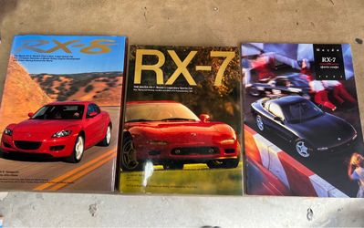 Mazda RX-7/RX-8 hard cover books all for $30