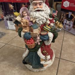Resin Santa Claus 15in Figurine *NEW*