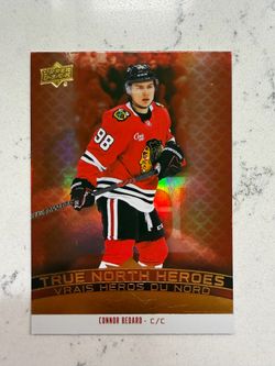 Connor Bedard True North Heroes TNH-17 2025-26 Tim Hortons UD Chicago Blackhawks