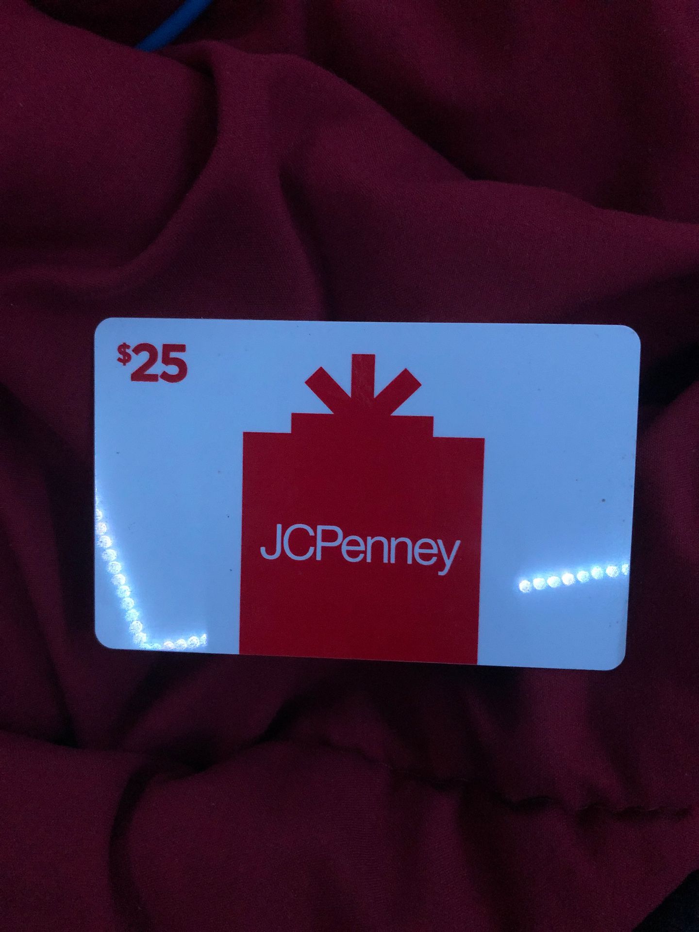 Jcpenny 25$ store credit