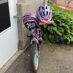 Kids Bike Malibu Spy Girls 18 Inch Wheels 