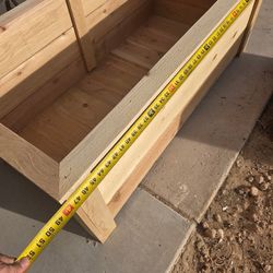 Large Cedar Garden Planter