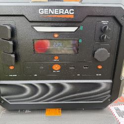 Generac 1600W Output / 3200 Peak 2106Wh Portable Battery Power Station with Push Button Start GB200