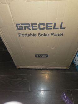 Panel solar 220W fuerte para camping