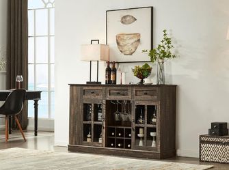 Wine Liquor Bar Cabinet 