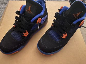 Jordan Reto 4-CAVS, 6Y(GS), Black/orange/royal