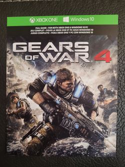GEARS OF WAR 4 XBOX ONE!