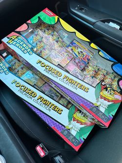 Pokémon: Mega Evolution–Ascended Heroes Focused Fighters Premium Collection Box.