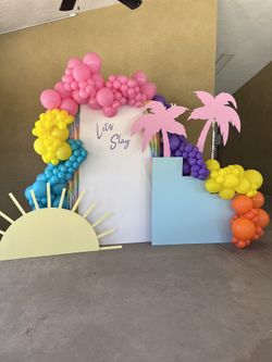 Summer Time Backdrop
