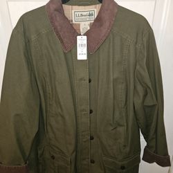 Women's Barn Coat Lined. Xl Llbean