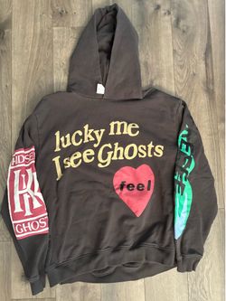 Lucky Me I See Ghosts Camp Flog Gnaw Hoodie XL Cudi Tyler The Creator Sweater