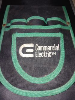 Commercial Electric electrcians tool pouch