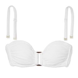 women’s textured bandeau bikini top-Kona Sol ‘Fresh M