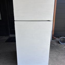 White refrigerator $175