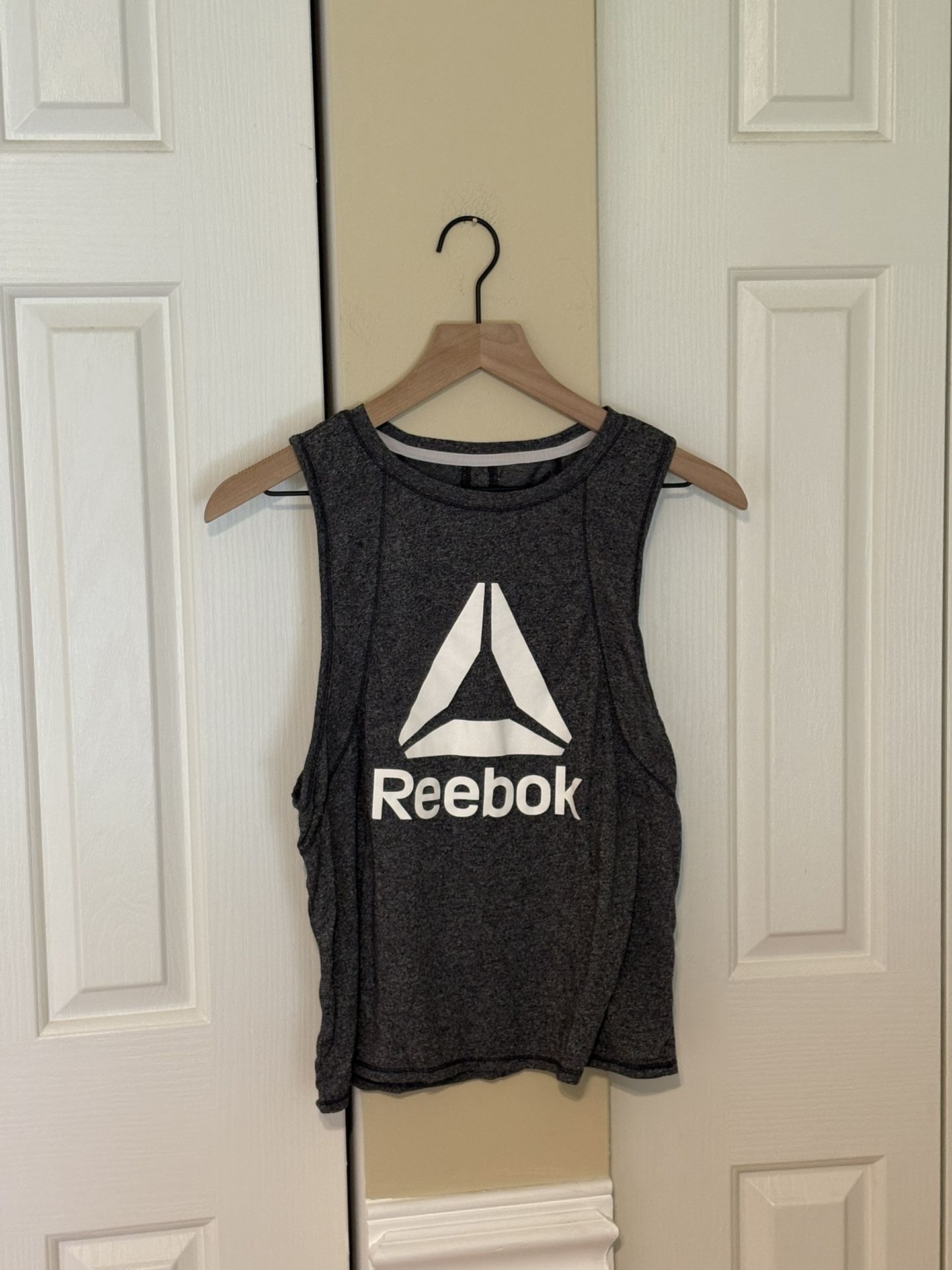 Reebok Active Top, Sleeveless, Gray
