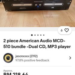 American Audio Dj Equipment $750b0