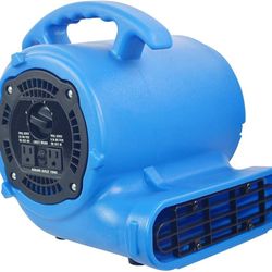 1/2hp 2500CFM Speed Air Mover Carpet Dryer Floor Fan Cooling Fan - Industrial Heavy Duty Abanico de Piso Blower Fan with High Power for Commercial and