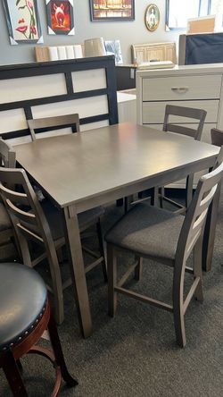 Grey new Ashley 5pc dining set was $699 now $450