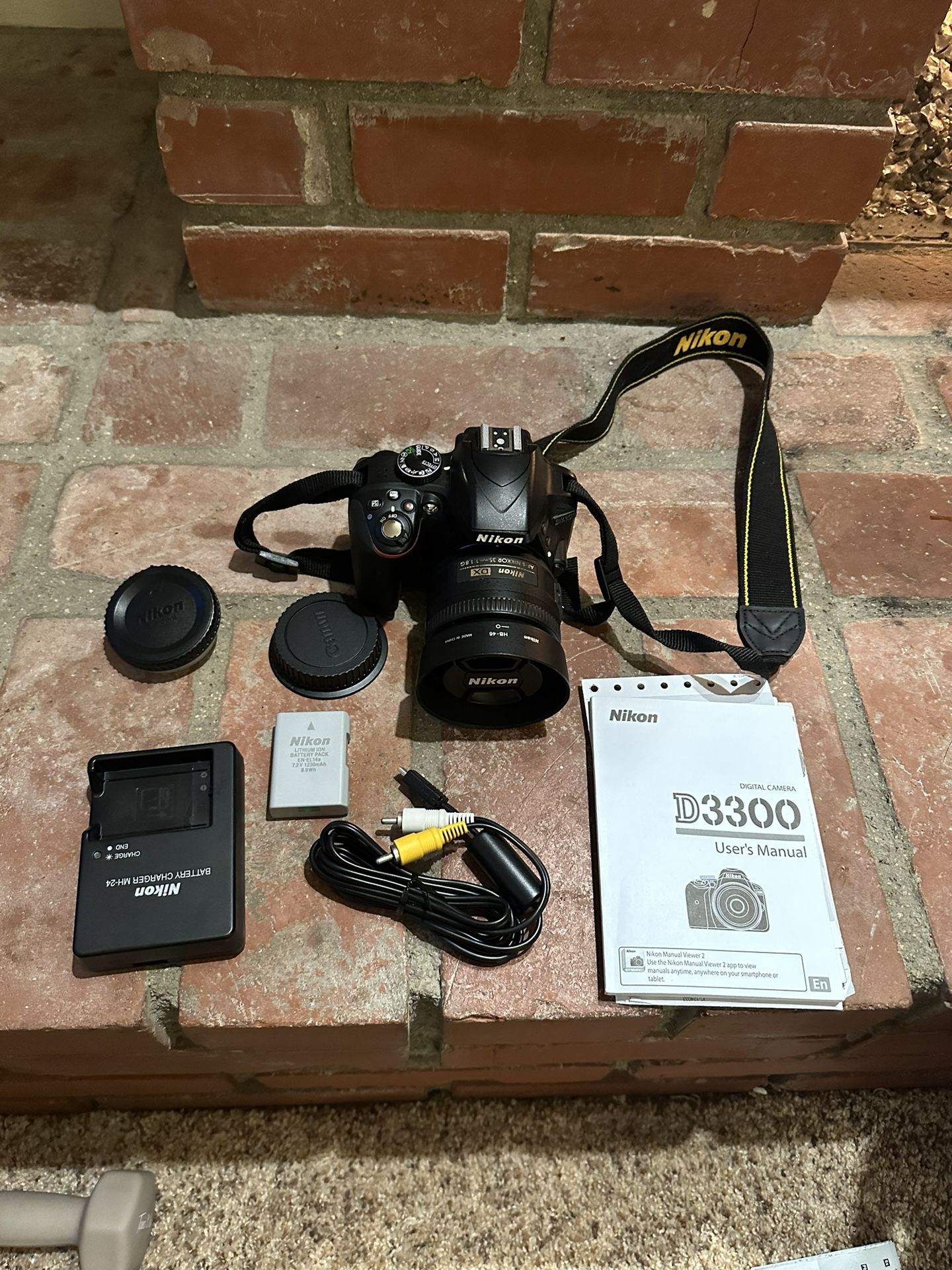 Nikon D3300 With 3 Lenses In GREAT Condition