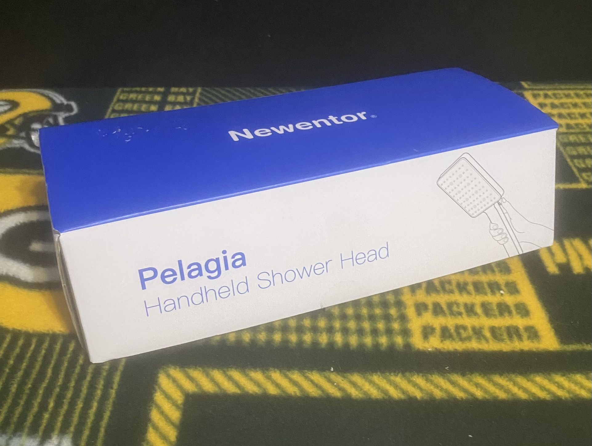 Newentor Pelagia Chrome Handheld Shower Head.