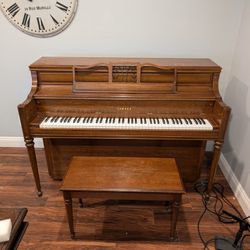 Yamaha 1974 Antique Upright Piano - Refurbished