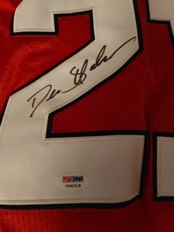Deon sanders signed rookie Atlanta falcons jersey with psa dna certification hologram