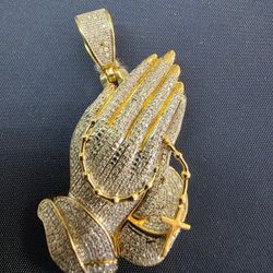10kt Diamond Pendant 