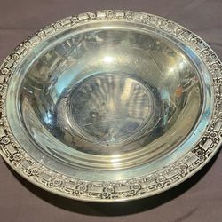 Antique Silverplate Small Serving Bowl 