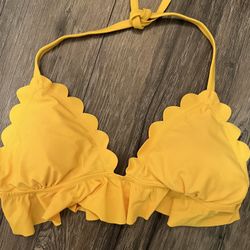 Yellow Baiting suit Top 