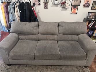 Gray 3- Seat Sofa- Good Condition