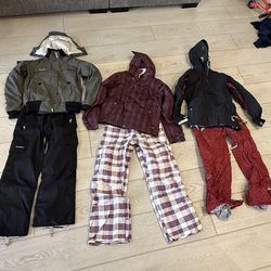 Snow Gear - man and woman (Take all for $80)