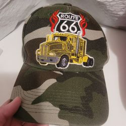 Route 66 Trucker Semi Hat