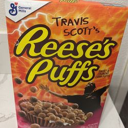 Travis Scott reese’s puff cereal