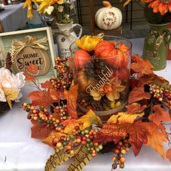 Fall Thanksgiving Centerpiece