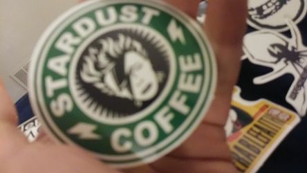 SET 6 MUSIC BAND LOGO STICKERS