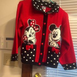 Mickey And Minnie Cardigan